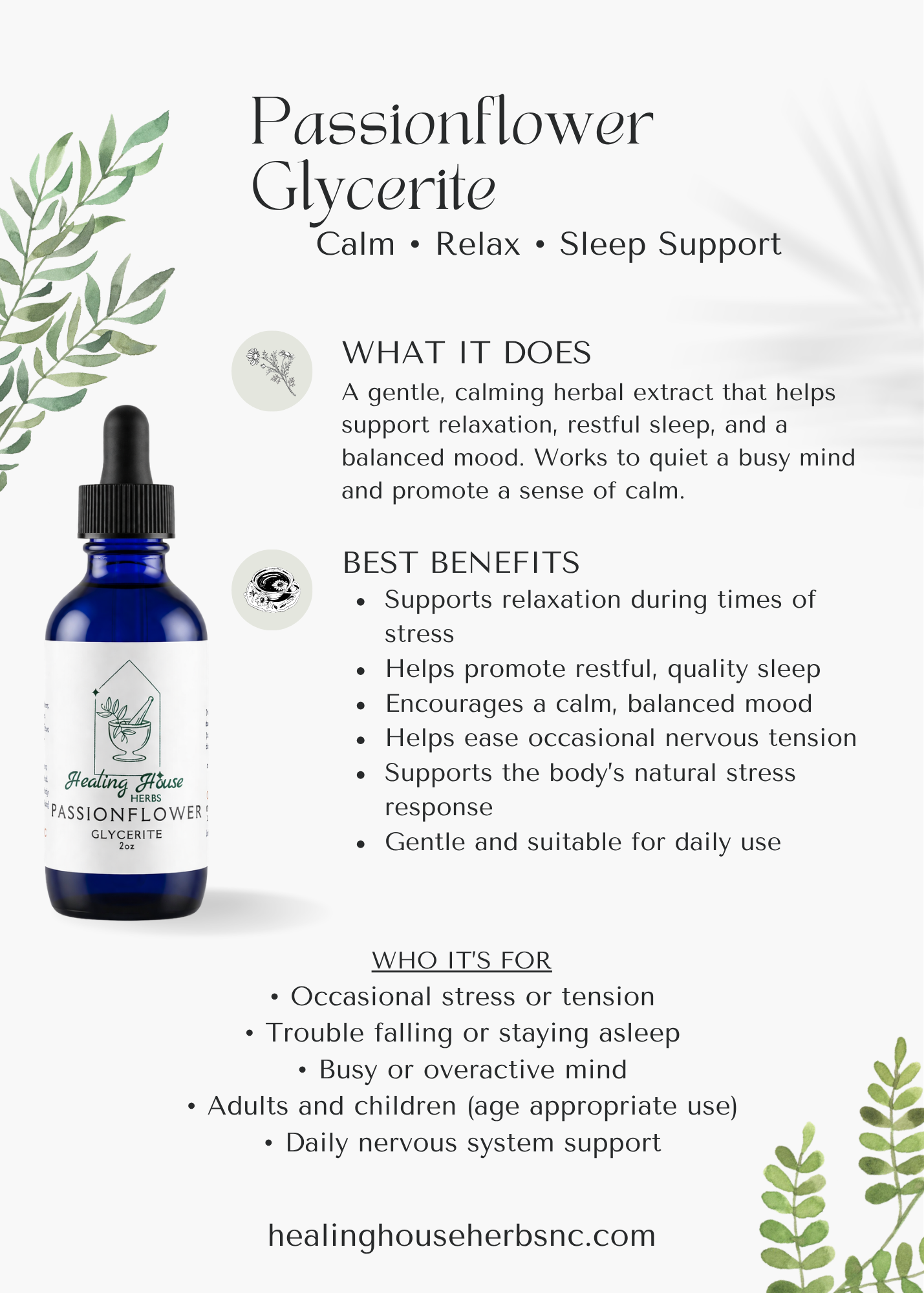 Passionflower Glycerite