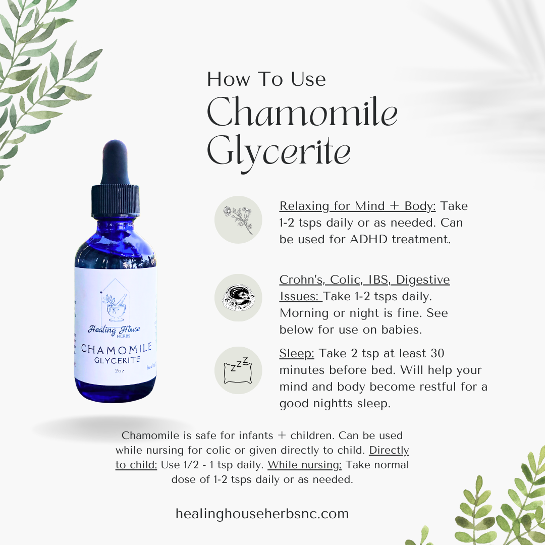 Chamomile Glycerite