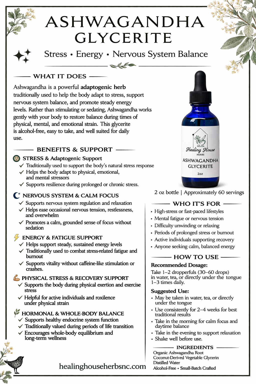 Ashwagandha Glycerite