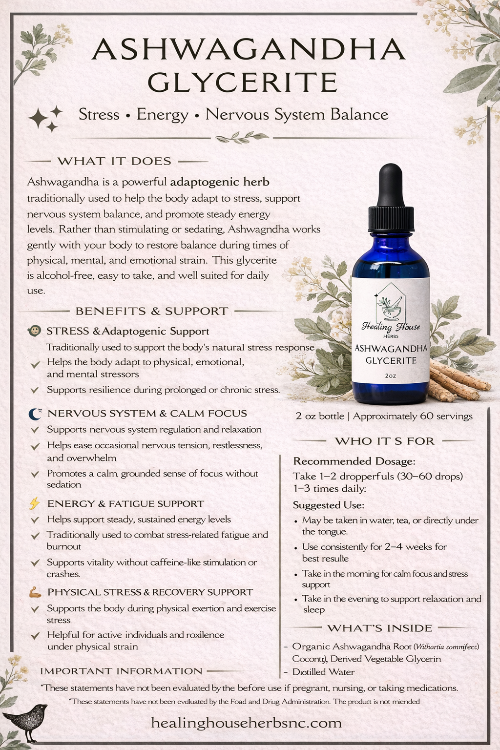 Ashwagandha Glycerite