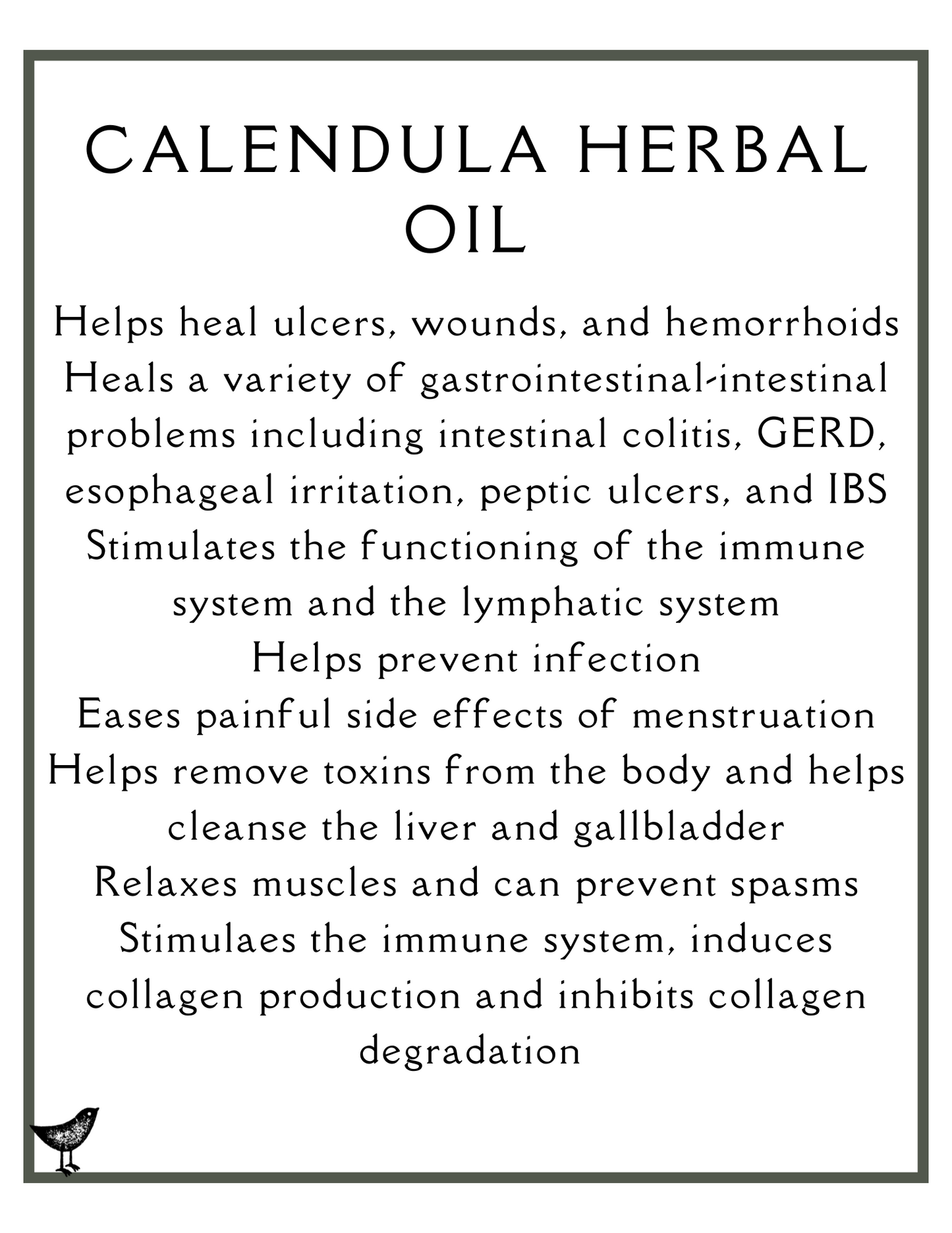 Calendula Herbal Oil